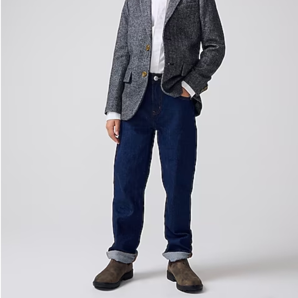 Jcrew Boys’ relaxed-fit stretch jean in Salton wash size :12